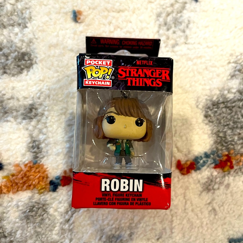 Funko pop keychain stranger things